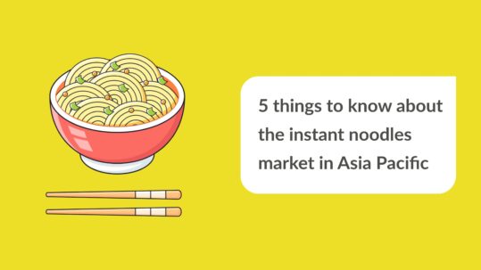 5 things to know about the instant noodles market in Asia Pacific