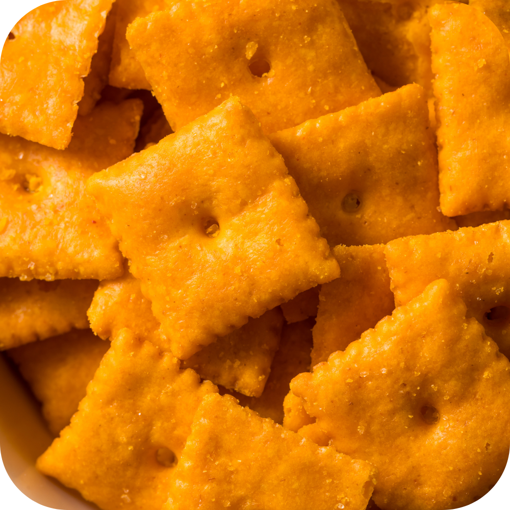 savoury crackers using yeast extract