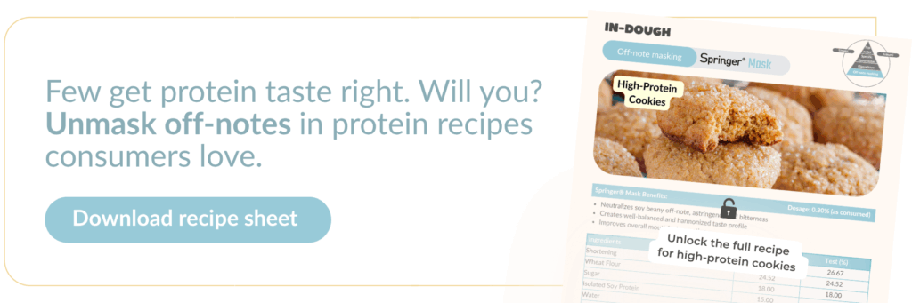 using yeast extract to improve protein cookie taste