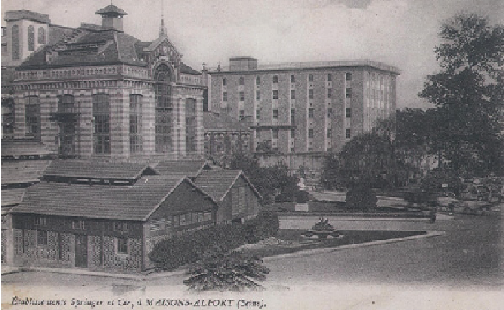 Usine Springer &agrave; Maisons-Alfort, 1872