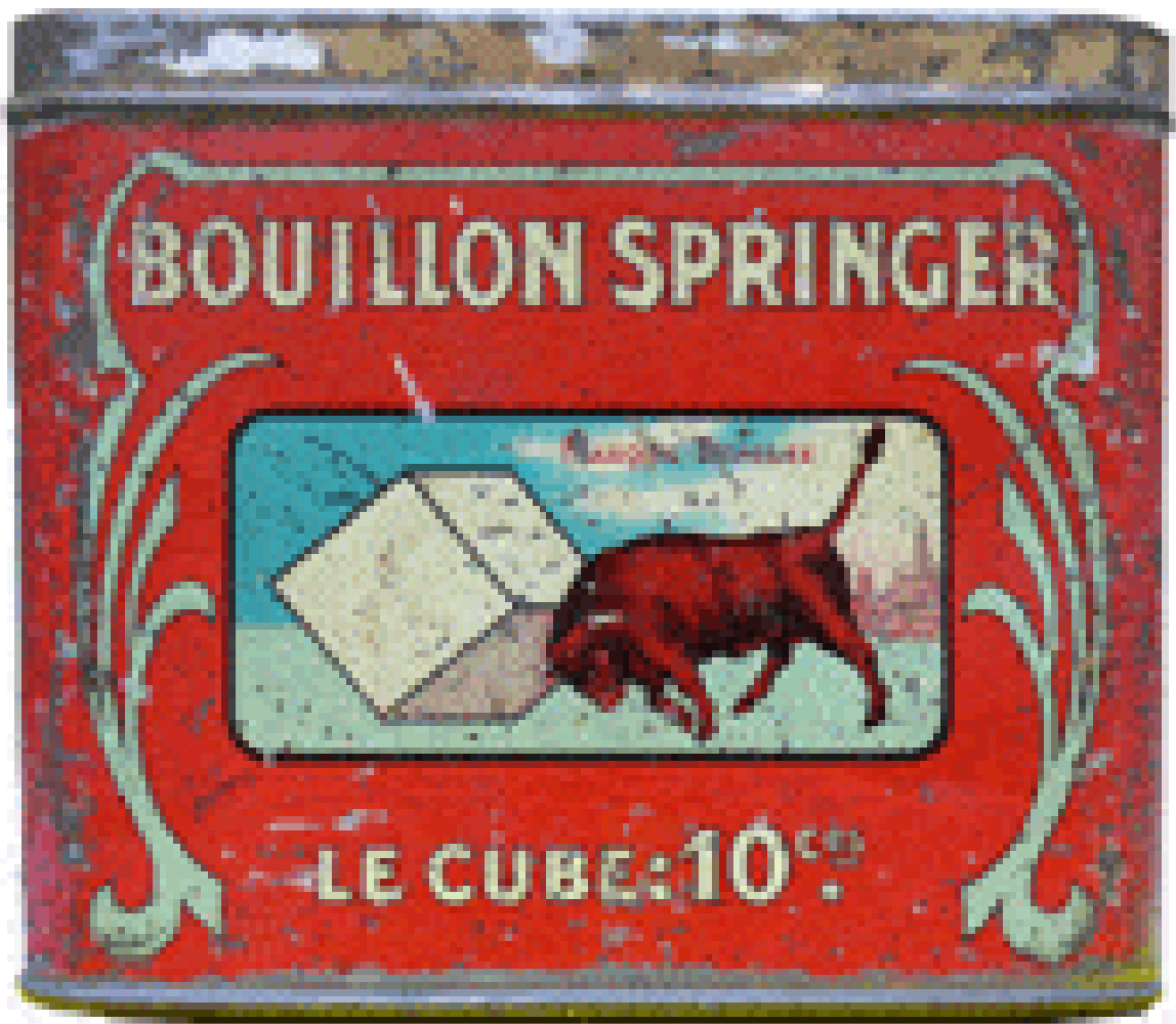 Bo&icirc;te de Bouillon Springer, ann&eacute;es 1920