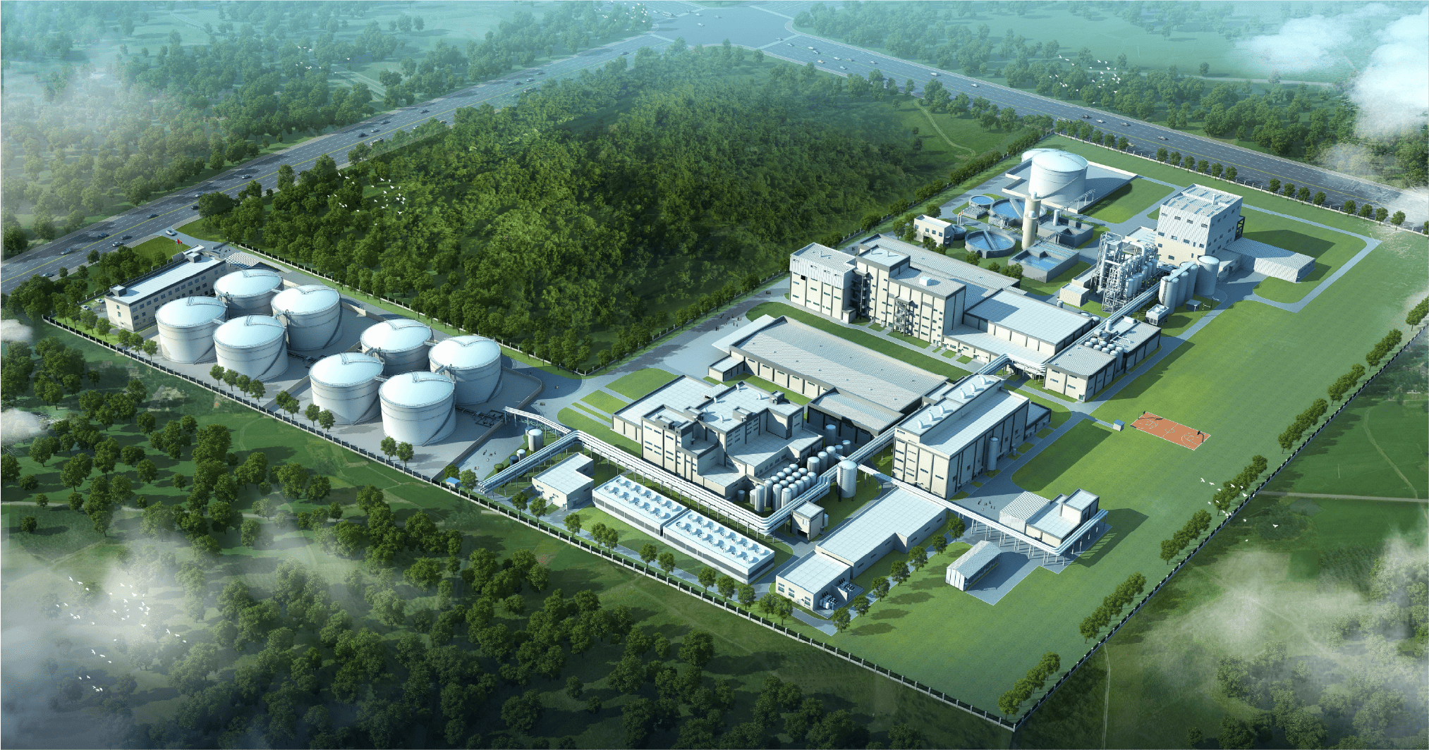 Usine Biospringer en Chine, 2006