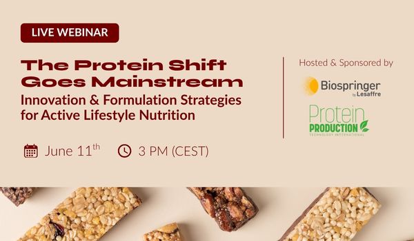 WEBINAR | The Protein Shift Goes Mainstream